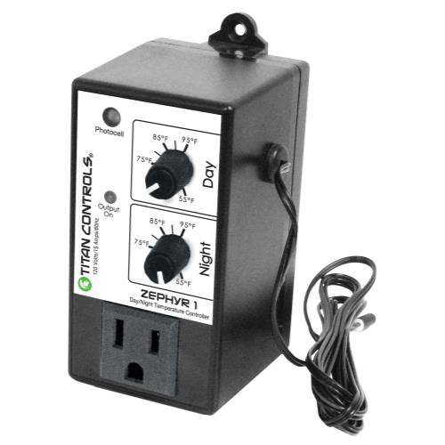 Titan Controls® Zephyr 1 - Day/Night Temperature Controller