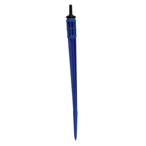 Pool Drive Stake Hydro Flow® Dripper Stake with Basket - Blue – Advanced Hydro Gardens