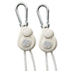 Sun Grip® Push Button Light Hangers 1/8 in - White