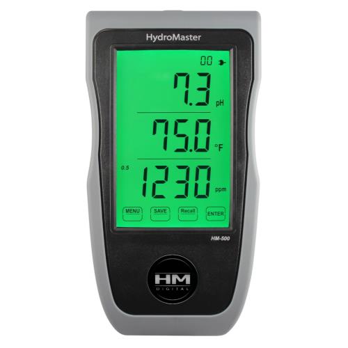 HM Digital HydroMaster Continuous pH/EC/TDS/Temp Monitor Model HM-500