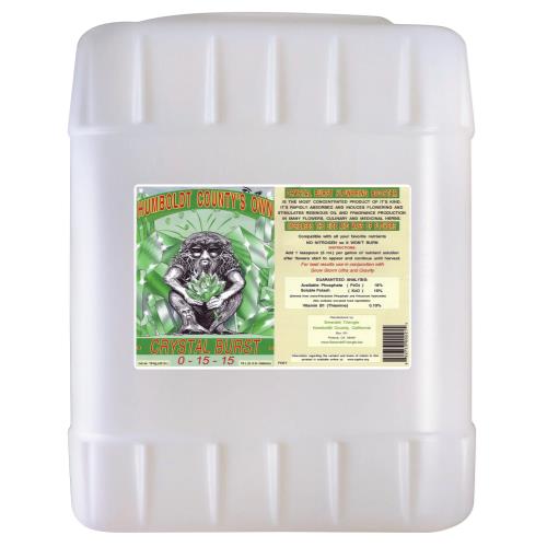 Emerald Triangle Crystal Burst  0 - 15 - 15
