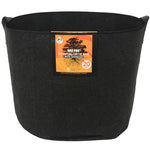 Gro Pro® Essential Round Fabric Pots with Handles - Black