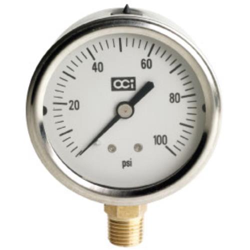 Netafim Liquid Filled Pressure Gauge 0 - 100 PSI