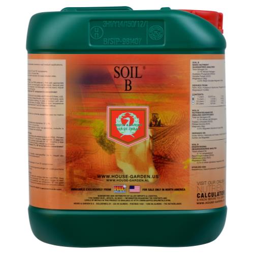House & Garden Soil® A 0.2 - 0 - 0.2 & B 0.1 - 0.1 - 0.3