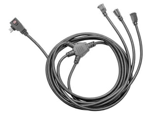 Power All® Commercial Grade - 125 Volt - 7 ft Lead Cord with 3 - 6 ft Extension Cords with Circuit Breaker
