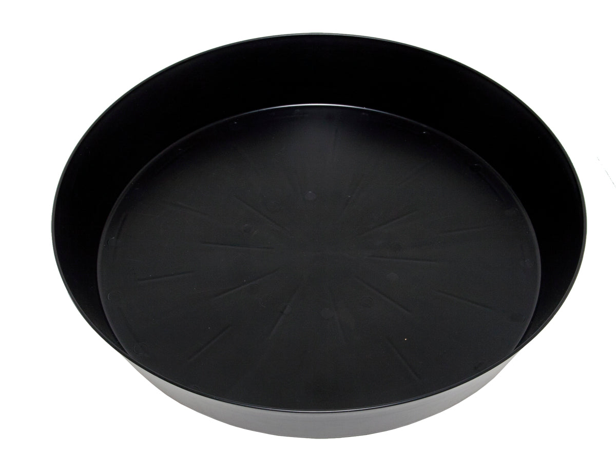 18 inch plant saucer Black Super Saucer – Advanced Hydro Gardens
