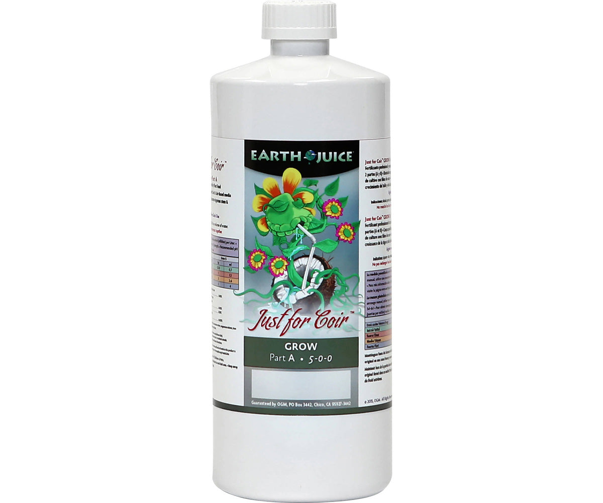Earth Juice Just For Coir, Grow Part A