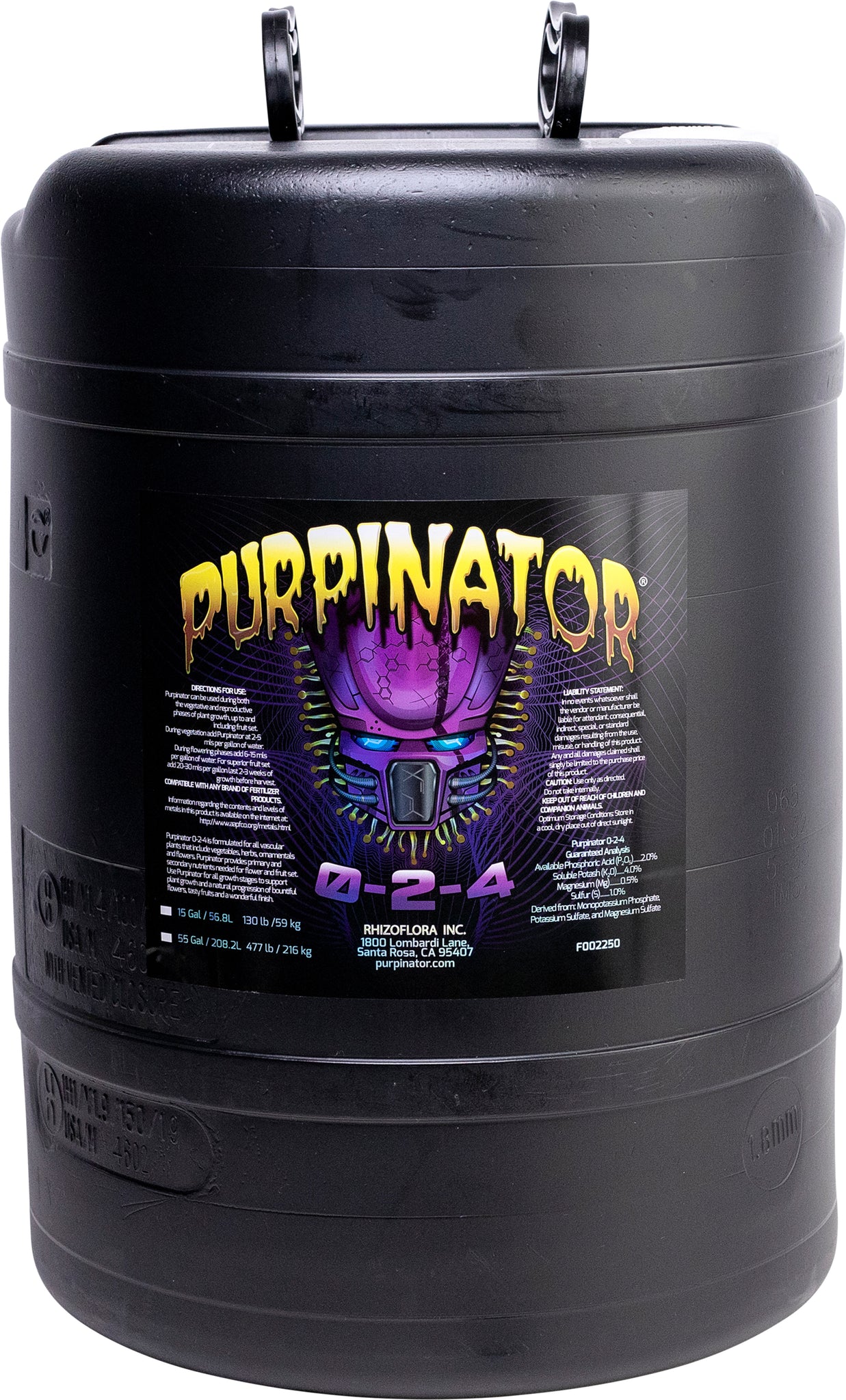 Rhizoflora Purpinator Purple Plant Pigment Enhancer (1 Gallon)